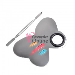 Paleta pentru mixare Cod PMX03 Metalica + Spatula metalica